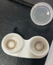 博士伦万花瞳星球幻想月抛2片 美瞳彩色隐形眼镜 小鹿星人暖棕 700度  实拍图