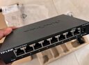 普联（TP-LINK） 8口千兆交换机 企业级交换器 监控网络网线分线器 分流器 金属机身 TL-SG1008D 实拍图