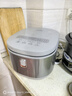 美的（Midea）电饭煲0涂层电饭锅5L大容量316L不锈钢内胆4-5人无涂层家用多功能微压电饭煲MB-RE576S 实拍图