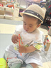 戴维贝拉儿童帽子夏季男童透气马术帽草帽宝宝薄款遮阳帽 实拍图