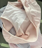 香蜜闺秀新疆棉女士内裤7A抗菌底裆超薄无痕中腰防夹臀舒适透气三角裤 豆绿 1条 XL : 120~145斤 实拍图