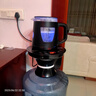 美能迪 桶装水电动抽水器加热抽水一体机 底部自动上水电热水壶烧水壶泡茶电茶壶 矿泉水纯净水桶吸水器 升级第六代 防干烧自动续水 防烫茶壶 带茶漏 1L 黑色 实拍图