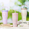 膳魔师（THERMOS）保温杯拎拎杯860ml男女士吸管保冷水杯子毕业礼物TSKP-860TS PK 实拍图