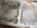 肃匠餐具套装家用碗盘餐具釉下彩盘子碗网红盘子微波炉适用餐具套装 咏柳(6碗4盘) 10件套 实拍图