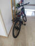 永久（FOREVER）山地车自行车成人男女青少年学生铝合金单车上班代步公路越野赛车 【钢架】顶配版-紫蓝辐条轮 26寸24速【建议身高155-185cm】 实拍图