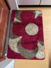 宝丽彩门口入户地垫脚垫家用卫生间防滑吸水门垫进门地板垫升级加厚门垫 大红花 60*90cm 实拍图