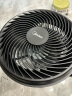 美的（Midea）【变频轻音】99%抑菌空气循环扇家用遥控电风扇四季净化扇轻音落地扇桌面小风扇大风力风扇GDG24ZR 实拍图