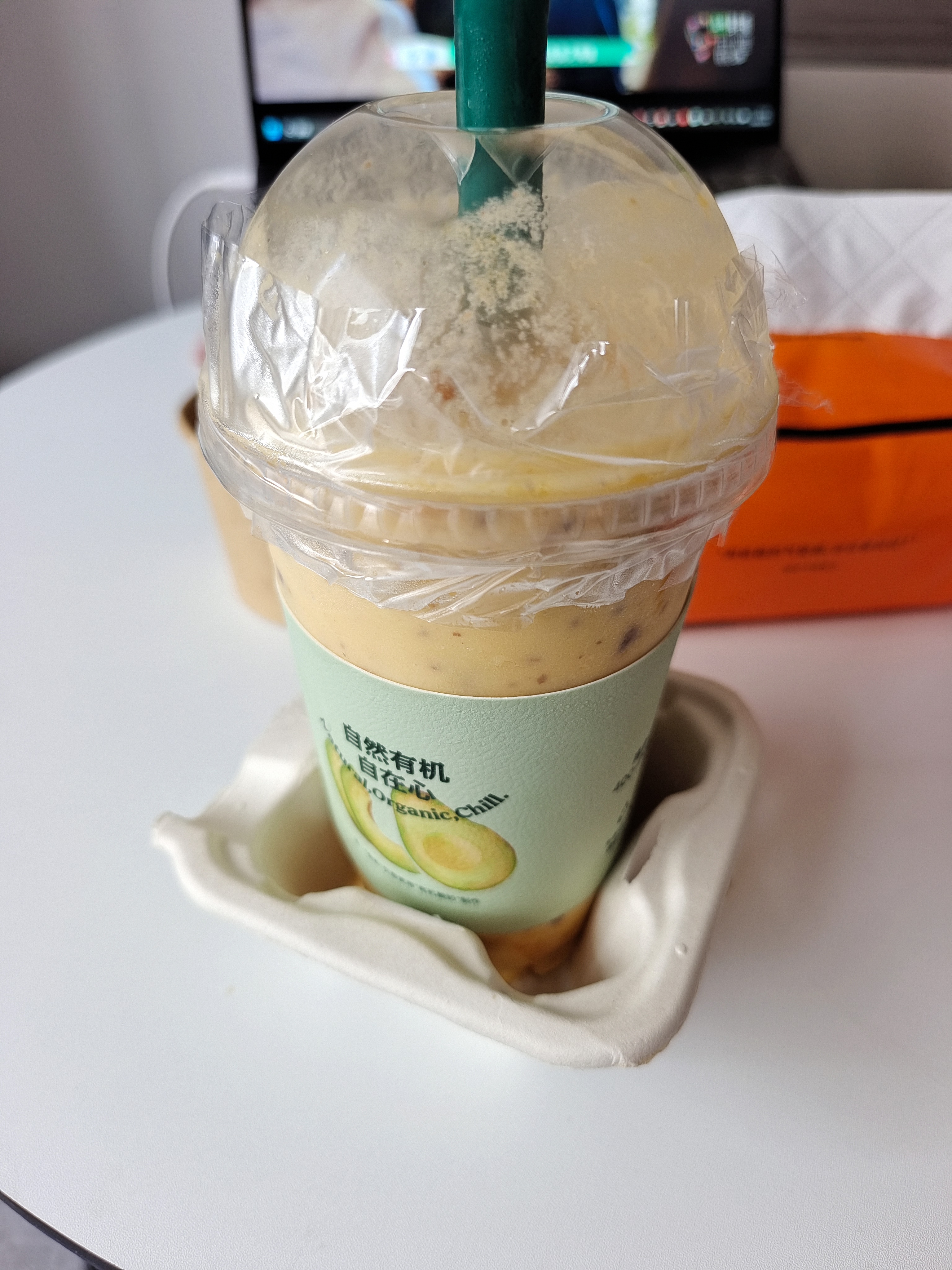 洁丽雅（Grace）A类纯棉抗菌毛巾被午睡毯几何蜂巢毛毯夏凉被 150*200cm 750g棕色 实拍图