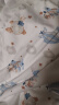 爱贝迪拉（AIBEDILA） 新生婴儿包单产房纯棉襁褓裹巾包被抱被春夏单层纯棉睡袋85cm 实拍图
