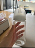 贝亲（Pigeon）玻璃奶瓶宽口径防胀气240ml M号奶嘴 3月+ AA187  实拍图
