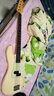 J&DGuitars电贝斯jd pb1963田凉同款J&D孤独摇滚bass左手贝司PB60 JB 70 Jnd PB-1963 玫瑰木  白色 实拍图