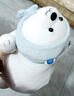 名创优品（MINISO）白熊趴姿公仔毛绒玩具抱枕靠垫卧室办公室午睡枕生日礼物 升级版 实拍图