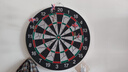 新动力飞镖盘套装比赛金属支架双面植绒18寸飞镖靶XD0118内含6支飞镖 实拍图
