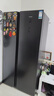 西门子（SIEMENS）502升对开门双开门变频家用大容量电冰箱  超薄机身 风冷无霜 精细分储 曜钢黑 支持国家补贴 KA95V2138C 实拍图