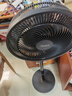 美的（Midea）【超级单品】七叶轻音立式电风扇家用柔风落地扇台式桌面小型风扇大风量节能摇头宿舍电扇 SAF30AB 实拍图