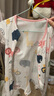 欢喜小熊婴儿短袖连体衣夏季薄款纯棉哈衣睡衣男女初生宝宝衣服2件装 实拍图