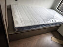8H床垫   进口乳胶黄麻独立袋弹簧床垫MD苏黎世蓝150*200*18cm 实拍图