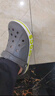 卡骆驰crocs洞洞鞋贝雅卡骆班轻便耐磨一脚蹬休闲鞋|205089 深蓝/辣椒红-4CC 41 /42(260mm) 实拍图