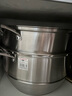 美厨（maxcook）蒸锅全304不锈钢36cm三层蒸锅感温复底汤锅 燃气电磁炉通用MCZ774 实拍图