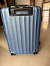 新秀丽（Samsonite）行李箱20英寸拉杆箱时尚密码登机箱竖条纹旅行箱包蓝色GU9*11001 实拍图