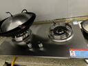 樱花雪燃气灶双灶家用猛火灶天然气灶煤气灶防干烧5.2kw大火力不锈钢液化气灶罐装专用台式嵌入式灶具 鸳鸯左猛火【不锈钢面板】熄火保护+一级能效 液化气 实拍图