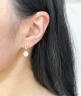 花影（HUAYING）轻奢珍珠耳环女士银耳钉高级首饰纪念日生日礼物送女朋友老婆 优雅百搭*珍珠耳环*品牌礼盒 实拍图