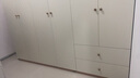 全友家居 简约奶油风衣柜组合家具卧室家用靠墙落地衣服柜子成品衣橱 实拍图