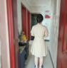 森马连衣裙女收腰衬衫裙复古休闲夏季美拉德纯色短裙101324114030 实拍图