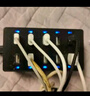 皮乐仕 usb插头多口多孔快充手机充电器30口充电桩工作室宿舍排插座快充头充电器线大功率万能智能闪充 USB充电器 30口 黑色 实拍图