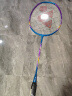 YONEX尤尼克斯羽毛球拍全碳素比赛单拍疾光NF8S蓝紫已穿线附手胶 实拍图