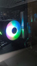 乔思伯（JONSBO）CR-1400E彩色版 CPU风冷散热器(4热管/七彩光效/PWM风扇/127mm/多平台/附硅脂) 实拍图
