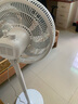 美的（Midea）【品质推荐】七叶轻音柔风电风扇/家用省电落地扇/台式电扇/广角摇头节能宿舍小型风扇 SAE35CA 实拍图