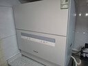 松下（Panasonic）台式洗碗机2代【H1D升级款】ECONAVI智能洗 80℃高温除菌 洗烘一体 独立烘干 家用台面独立式H5D 实拍图