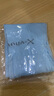 冰袖男女通用防晒袖套夏季纯色薄款遮阳冰丝护臂手袖骑行手套 直筒款蓝色 均码 1双 实拍图
