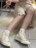 彪马（PUMA）【厚底鞋】复古增高松糕鞋女低帮休闲鞋PLATFORM365830 白-黑色-15 37 实拍图