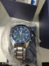 卡西欧（CASIO）商务休闲日韩手表男士太阳能闹钟防水钢带皮带石英腕表送男友礼物 EFS-S510D-2A太阳能+蓝宝石玻璃 实拍图