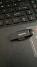 闪迪（SanDisk）128GB USB3.2 U盘 CZ550黑色 安全加密 数据恢复 学习办公电脑车载 小巧便携 高速大容量优盘 实拍图