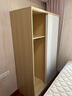 林氏家居衣柜卧室储物柜北欧衣柜LS214【原木色+白色】LS214D1-C1.2m衣柜 实拍图