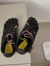 Vibram五指鞋女运动鞋轻便透气赤足跑步鞋健身训练休闲鞋五趾鞋  KSOEVO 黑/玫粉色（建议拍大一码） 39 实拍图