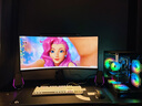 HKC 34英寸21:9带鱼屏WQHD准4K超清180Hz高刷1ms曲面1000R游戏电竞HDR400升降旋转显示器 猎鹰CG343U 实拍图