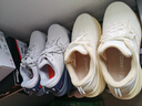 Saucony索康尼彭于晏同款胜利22跑步鞋男缓震舒适慢跑鞋白深兰41 实拍图
