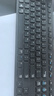 联想（Lenovo）KM210键盘鼠标套装 有线键鼠套装 全尺寸商务办公  笔记本电脑键盘台式机一体机 黑色 实拍图