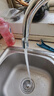GuGuGo【德国】水龙头延伸器转接头厨房防溅头增压起泡器万向旋转水龙头 【精铜接口】两档防溅头-亮银 万向冲洗丨防腐耐锈丨送全套配件 实拍图