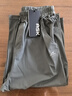 ASK JUNIOR男童裤子2025夏轻薄速干七分裤休闲运动中大儿童裤子 灰色  160  实拍图
