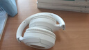 联想（Lenovo）头戴式无线蓝牙耳机 音乐降噪运动电竞游戏电脑网课耳麦长续航强音质  通用苹果索尼小米 TH54白 实拍图