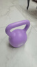 朗威壶铃哑铃女士健身家用器材男士竞技浸塑亚玲球提壶哑铃5-20磅健身 6.8kg =紫15磅+紫色女哑铃2kg一对 实拍图