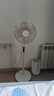 美的（Midea）【幸运草安睡风扇SE】直流变频轻音家用立式遥控电风扇柔风落地扇台式桌面大风量一级能效轻羽扇 实拍图