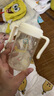 小土豆（potato）吸管奶瓶PPSU婴儿奶瓶6个月以上大宝宝带重力球奶嘴300ml 清水蓝 实拍图
