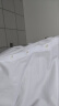 京东京造衬衫男100支纯棉成衣免烫白衬衫商务正装衬衣短袖衬衫男 白色43 实拍图