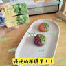 魏尔夫冰淇淋双色绿豆饼干蛋糕点心老式绿豆糕早餐面包休闲零食品2斤 实拍图